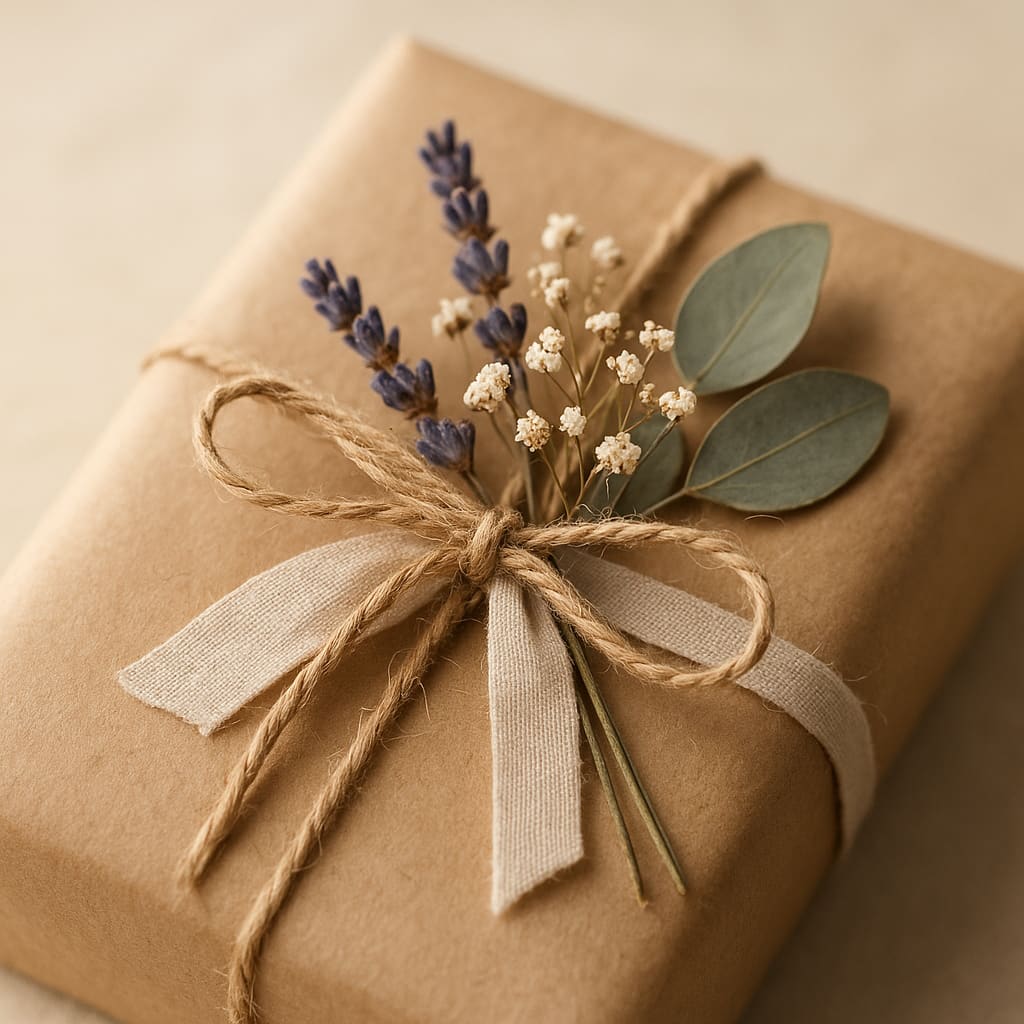 Personalisierte Geschenkverpackung